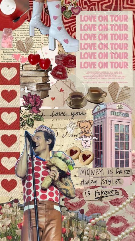 Harry Styles Love On Tour Collage