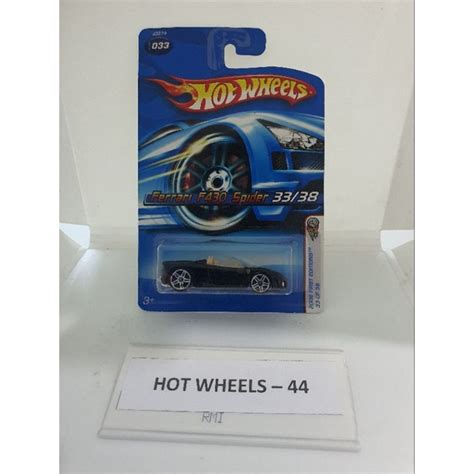 HOT WHEELS BLACK FERRARI F SPIDER Shopee Malaysia