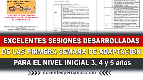 Excelentes Sesiones Desarrolladas De Las Primera Semana De Adaptacion