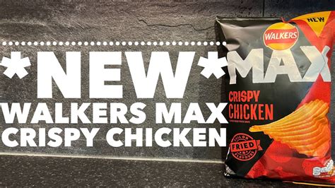 Walkers Max Crispy Chicken Review Youtube