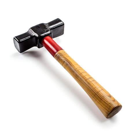 Premium AI Image Hammer Isolated On White Background