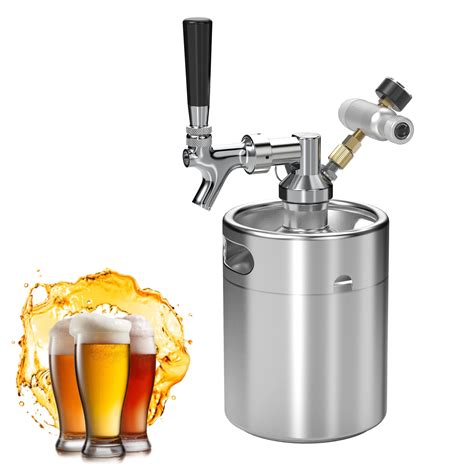 Vevor Beer Mini Keg Oz Growler Pressurized Growler Stainless