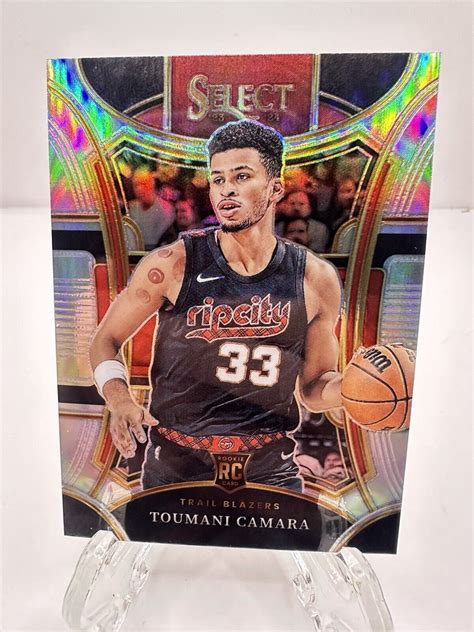 Panini Select Toumani Camara Mezzanine Silver Prizm Rookie Card