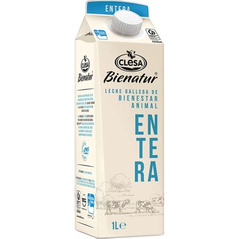 Leche Entera Uht Gallega Brik L Clesa Supermercado El Corte