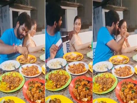 Nayanthara Vignesh Shivan Romantic Dinner At Their Favourite Sea Food