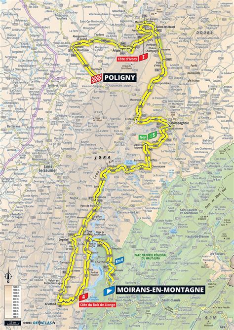 Tour de France 2023 La 19e étape en détails profil favoris