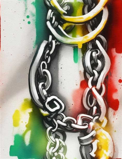 Premium AI Image | From Chains to Graffiti Juneteenth Street Artcontain details ar 23 in ...