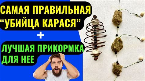 Правильная снасть "УБИЙЦА КАРАСЯ" с лучшей прикормкой. Работает по ...