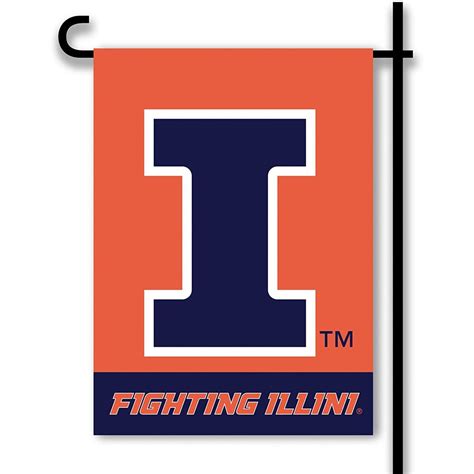 Illinois Fighting Illini 2-Sided Garden Flag