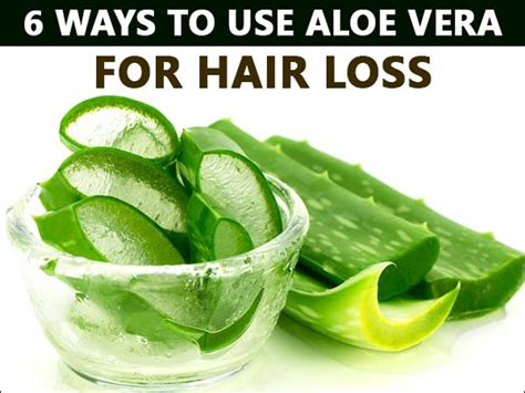 6 Ways To Use Aloe Vera For Hair Loss Boldsky