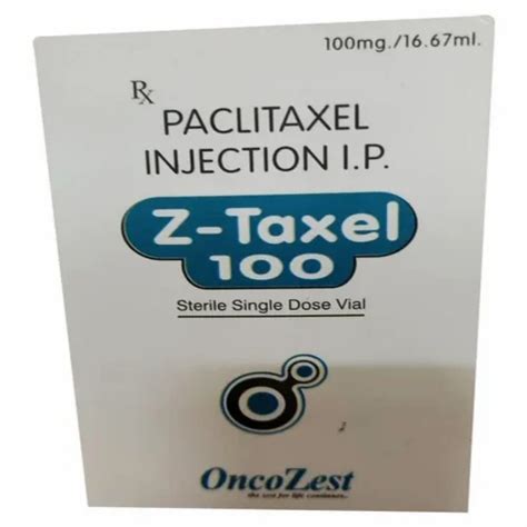 Paclitaxel Z Taxel 100 At Rs 4999 Vial Anti Cancer Injection In