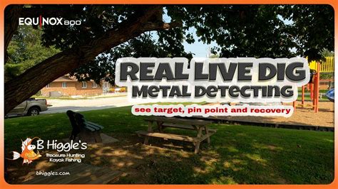 Park Metal Detecting Live Digs Minelab Equinox Metal Detector