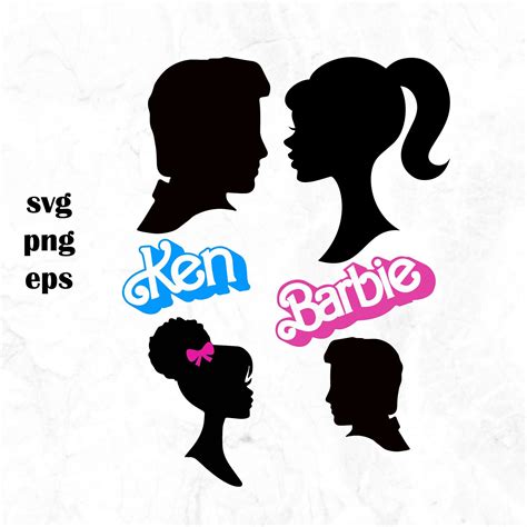 Barb And Ken Logo Svg Png Eps Etsy Australia