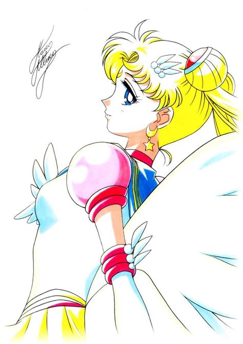 Eternal Sailor Moon By Marco Albiero Art Eternal Sailor Moon Sailor Moon Fan Art Sailor