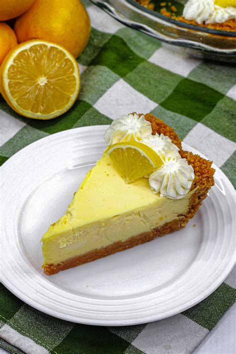 Cream Cheese Lemonade Pie - Sweet Pea's Kitchen