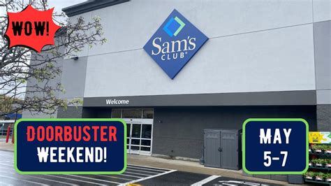 Sam S Club Doorbuster Weekend Days Only Youtube