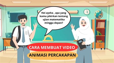 CARA MEMBUAT VIDEO ANIMASI BERBICARA PERCAKAPAN DI CANVA YouTube