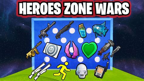 🦸 Heroes Zone Wars Scrim 🌀 Fortnite Creative Map Code Dropnite