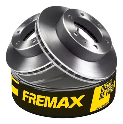 Par Disco Freio Ventilado Diant Toyota Hilux Fremax