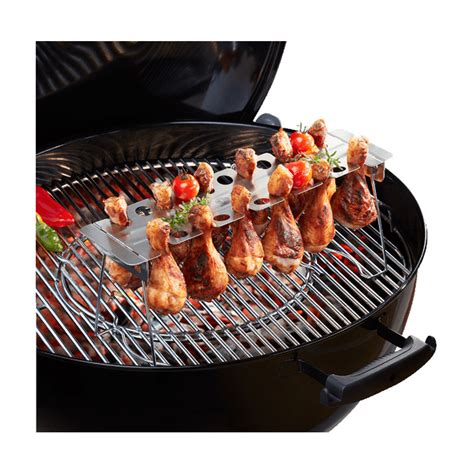 Подставка для приготовления куриных ножек Gefu BBQ, сталь нержавеющая ...