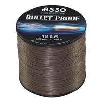 Asso Bullet Proof Mono Oz Spool Silt Brown Uttings Co Uk