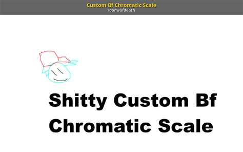 Custom Bf Chromatic Scale [friday Night Funkin ] [modding Tools]