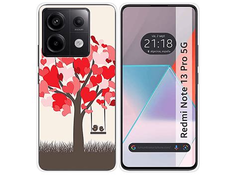 Funda móvil TUMUNDOSMARTPHONE Xiaomi Redmi Note 13 Pro 5G Compatible