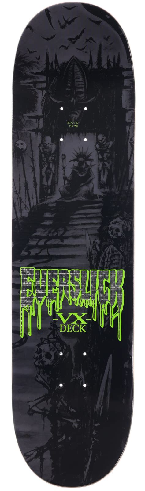 Creature Gravette Voodoo Isle Ii Vx Everslick Skateboard Deck