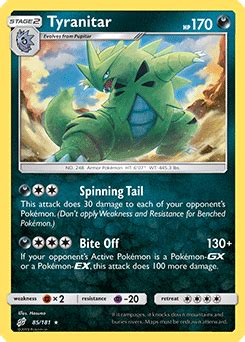 Tyranitar Card