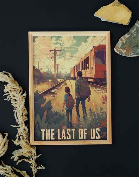 The Last of Us Game Art Gaming Print Full Page Minimalist Poster Home ...