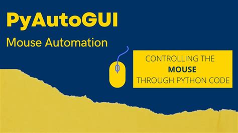 PyAutoGUI Tutorial Automating The Mouse And Keyboard In Python YouTube