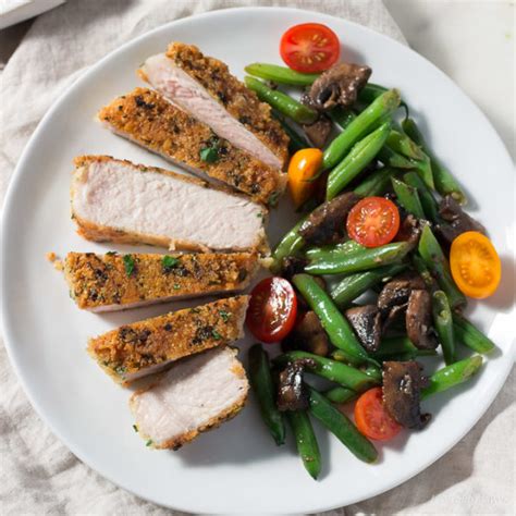 Easy Parmesan Crusted Pork Chops Boneless Low Carb Maven