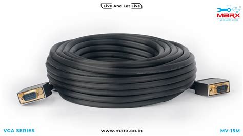 Black Pvc Vga Cable 15 Mtr At Rs 2935piece In Chennai Id 2853166580812