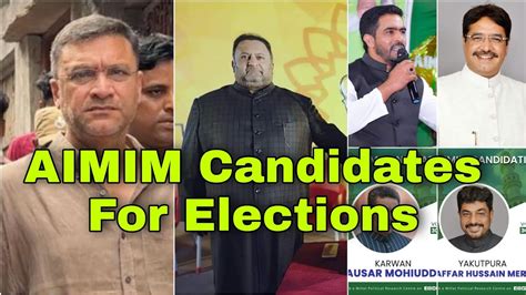 Aimim Ne Jaari Ki Pehli List Mumtaz Khan Aur Pasha Qadri Ko Nahi Mila