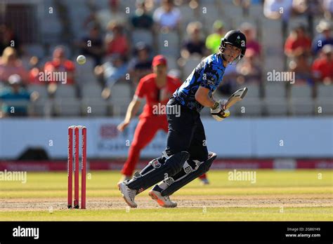 Harry Brook batting for Yorkshire Vikings Stock Photo - Alamy