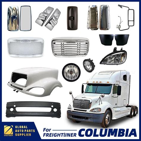 for Freightliner Columbia Truck Body Parts Headlight / Panel / Grille ...