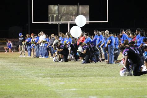 Moon Valley High Football Players Honor Fallen Teammate Carlos Sanchez