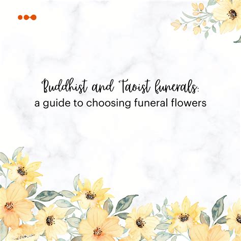 Buddhist and Taoist Funerals: A Guide to Choosing Funeral Flowers