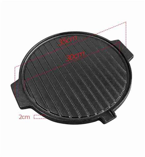 Cast Iron Grill Plate Round Cast Iron Grill Plate Bbq Grill Plate