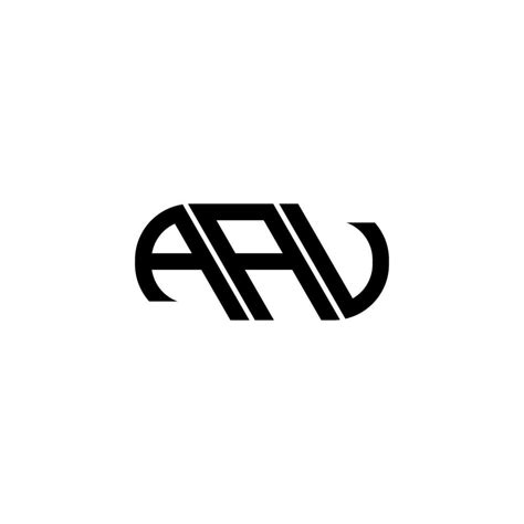 AAU letter logo design. AAU creative initials letter logo concept. AAU ...