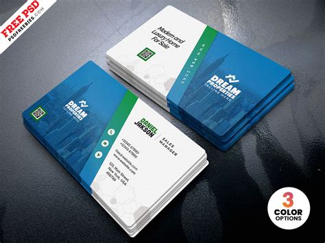 Professional Business Card PSD Template | PSDFreebies.com