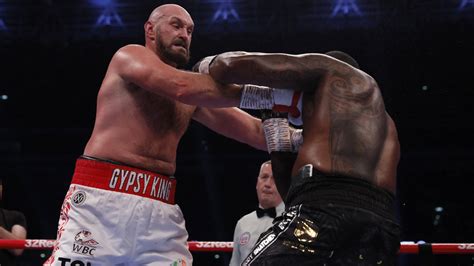 Tyson Fury Hits Back At Dillian Whyte Over Claims He Used Illegal Move And Says He Prayed For