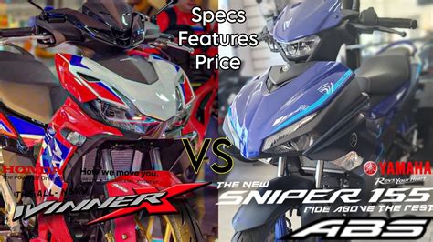 2024 Yamaha Sniper 155 R ABS VS Honda Winner X 150 Anu Mas Pipiliin