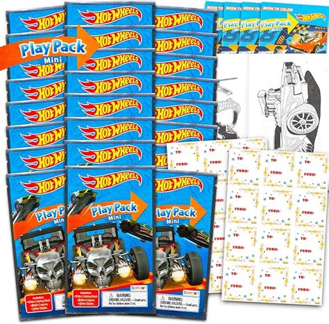 Amazon Disney Hot Wheels Classroom Prizes Party Favors Bundle Of 24 Hot Wheels Activity