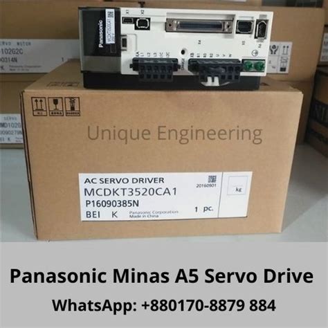 Panasonic Watt Minas A Series Servo Drive Mcdkt Ca