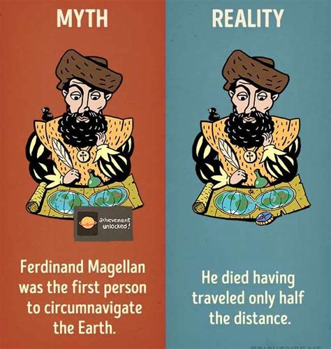 9 historical myths we need to stop believing - INFOGRAPHICS