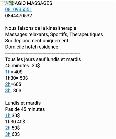 Massages Pro A Domicile Residence Hotel Kinshasa Banabaana