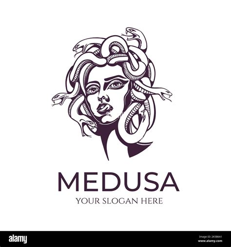 Gorgon Medusa Greece Stock Vector Images Alamy