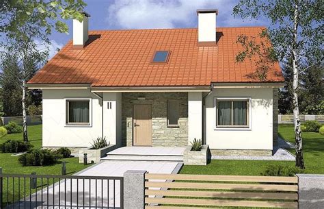 Projekt domu Małgosia 2A | Moderni progetti di casa, Progetto casa, Moderno