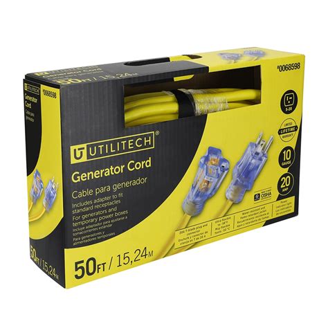 Utilitech Pro 50 Ft Extension Cord at Alex Ansell blog